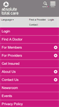 Mobile Screenshot of absolutetotalcare.com